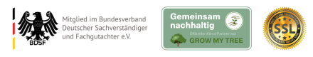 BDSF GrowMyTree SSL Professionell, Nachhaltig, Sicher
